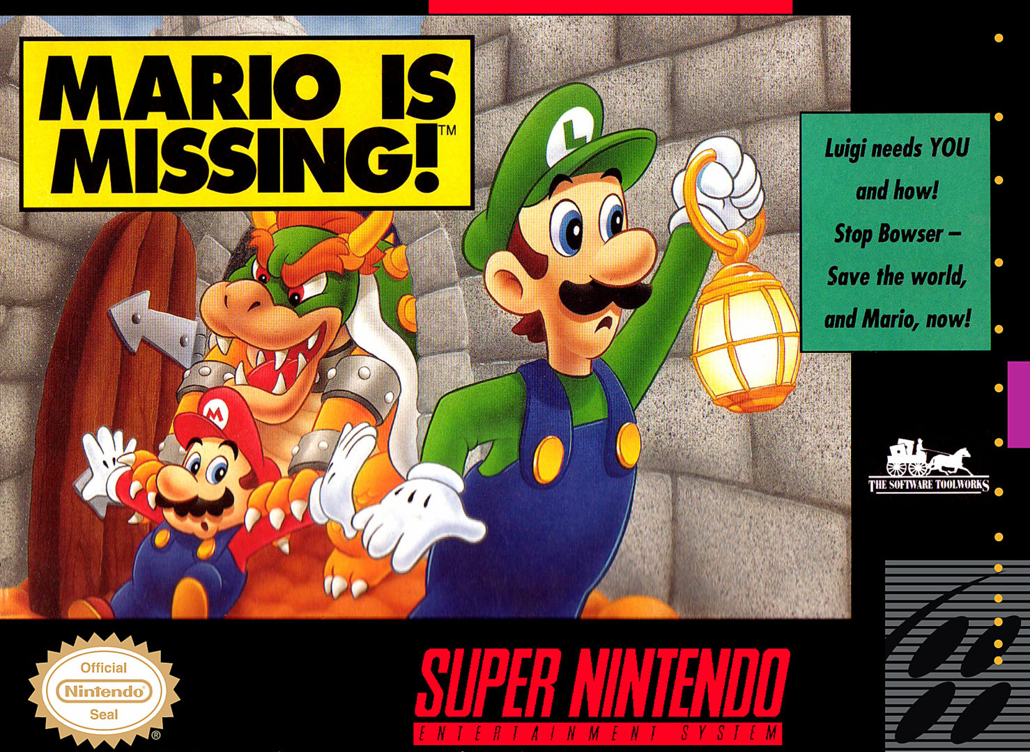 The coverart image of Mario is Missing!