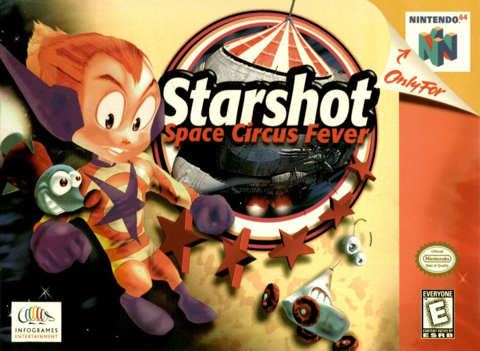 The coverart image of Starshot - Space Circus Fever