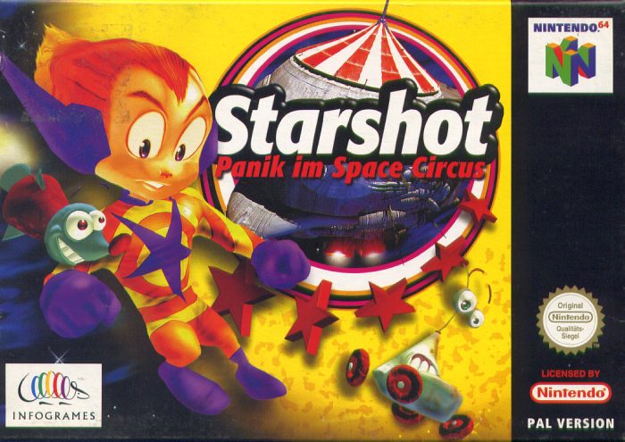 The coverart image of Starshot - Space Circus Fever