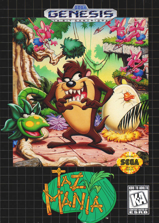 The coverart image of Taz-Mania