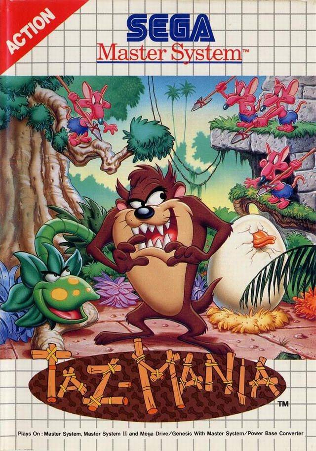 The coverart image of Taz-Mania
