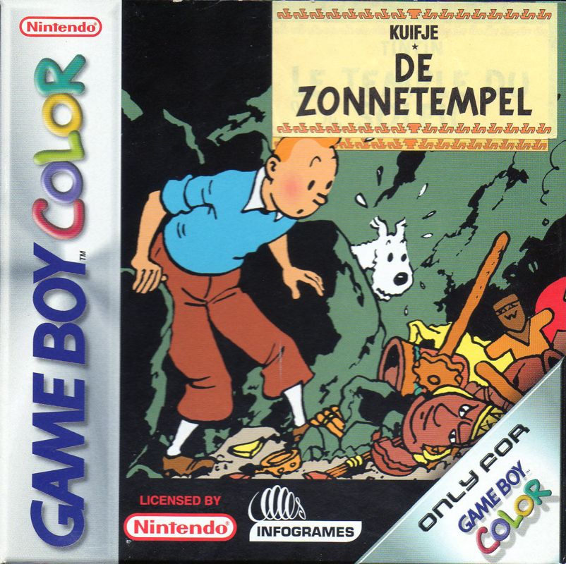 The coverart image of Tintin - Le Temple Du Soleil