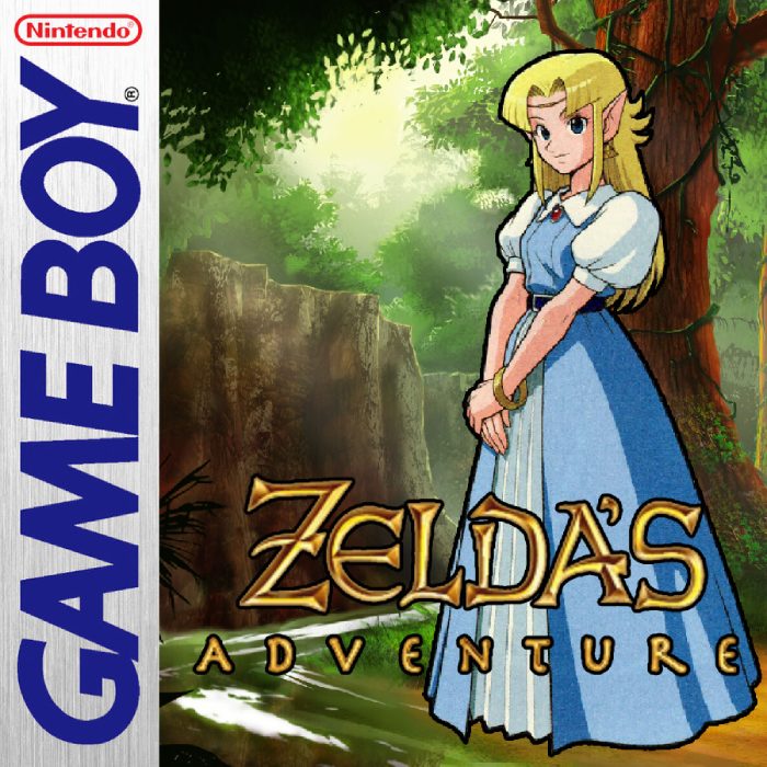 The coverart image of Zelda's Adventure
