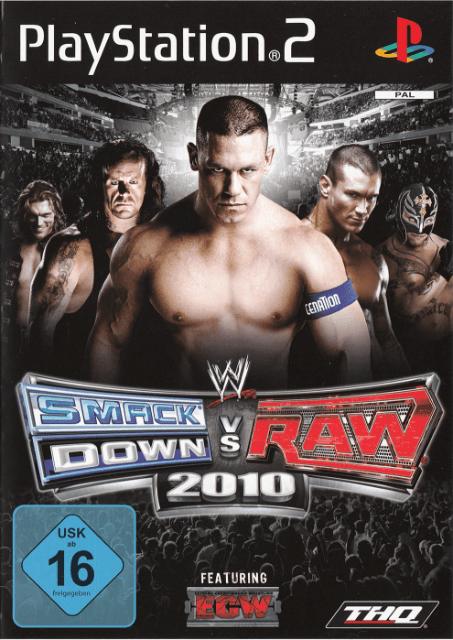 The coverart image of WWE SmackDown vs. Raw 2010