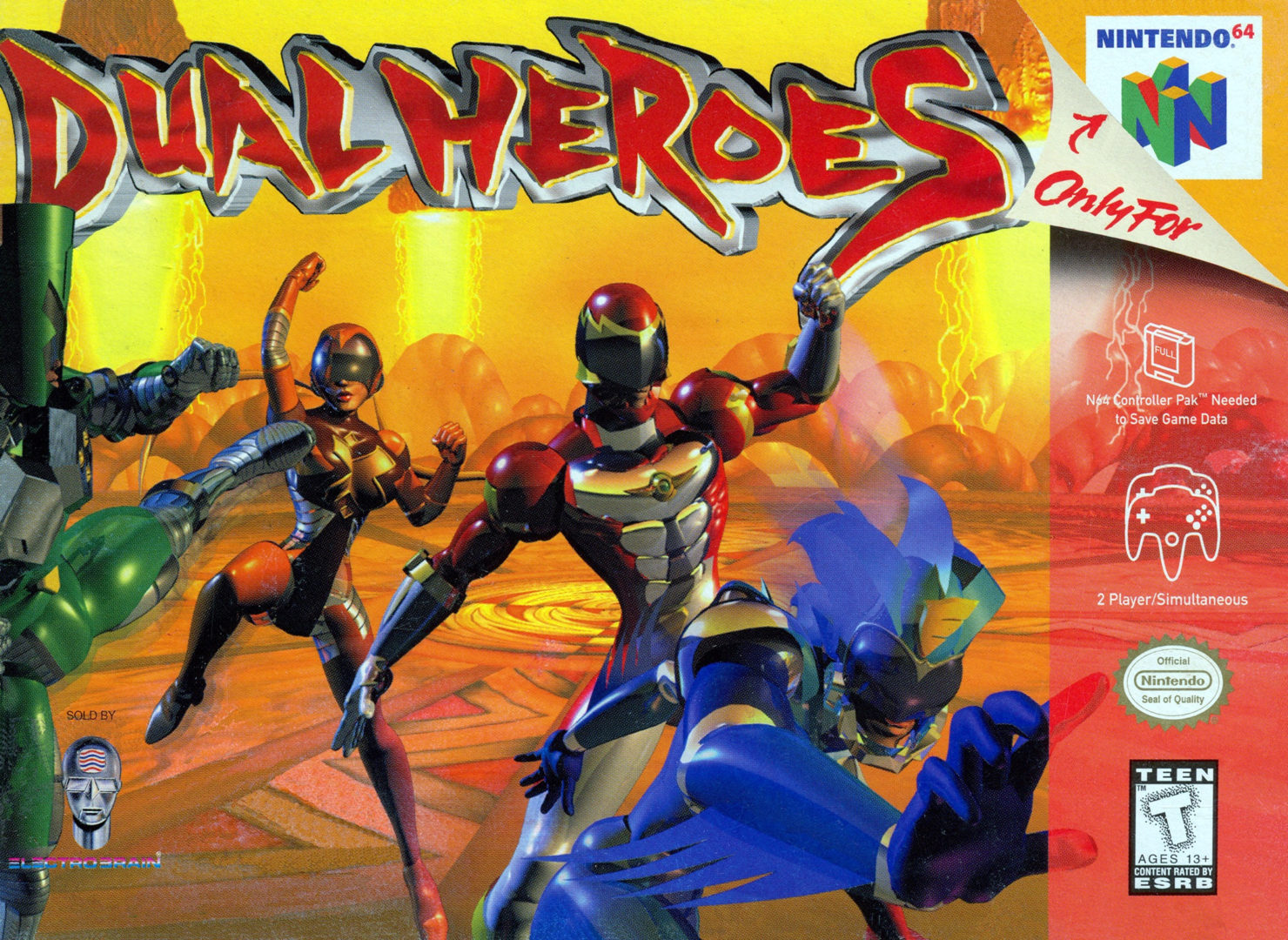 The coverart image of Dual Heroes