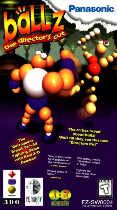 The coverart image of Ballz: The Director's Cut