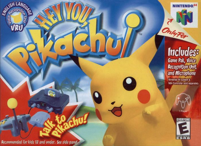 The coverart image of Hey You, Pikachu!