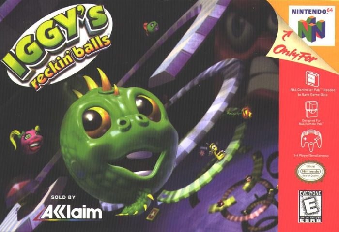 The coverart image of Iggy's Reckin' Balls