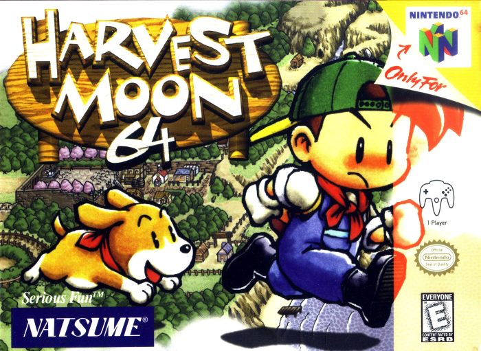 The coverart image of Harvest Moon 64