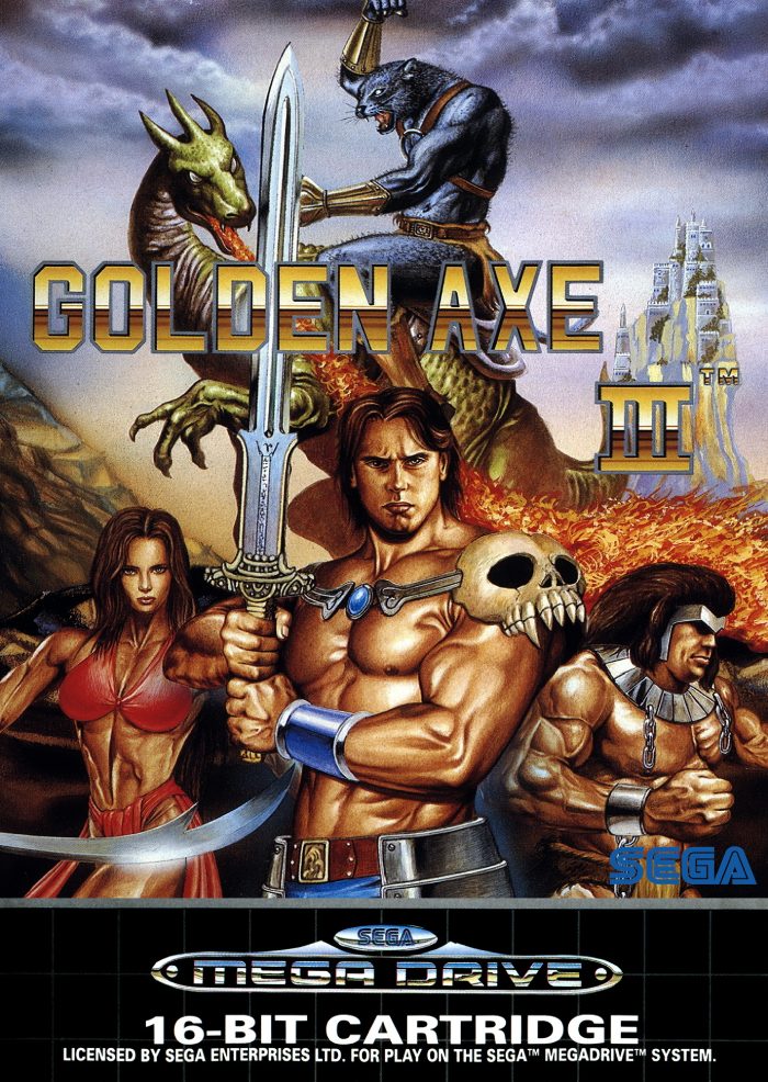 The coverart image of Golden Axe III (RongHe Edition + Color Hack)