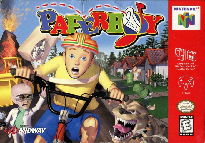 The coverart image of Paperboy