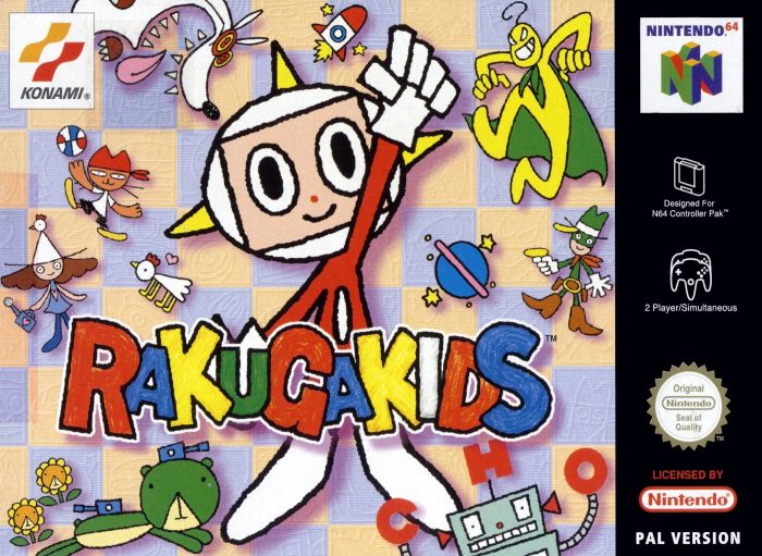 The coverart image of Rakugakids