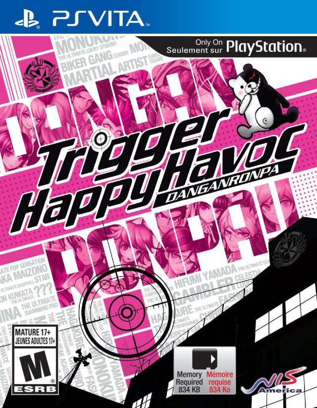 The coverart image of Danganronpa: Trigger Happy Havoc
