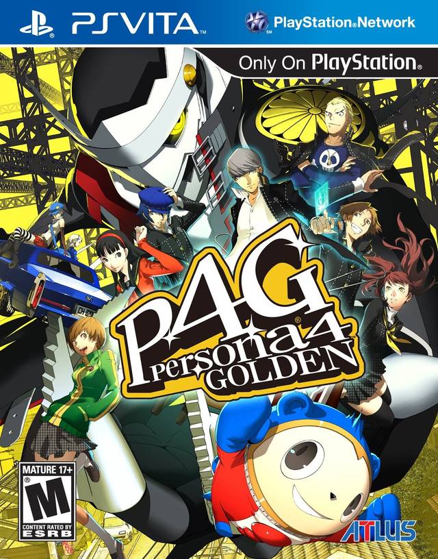 The coverart image of Persona 4 Golden