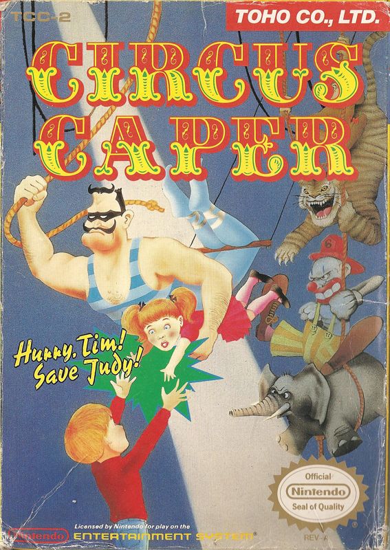 The coverart image of Circus Caper