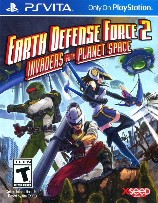 The coverart image of Earth Defense Force 2: Invaders From Planet Space