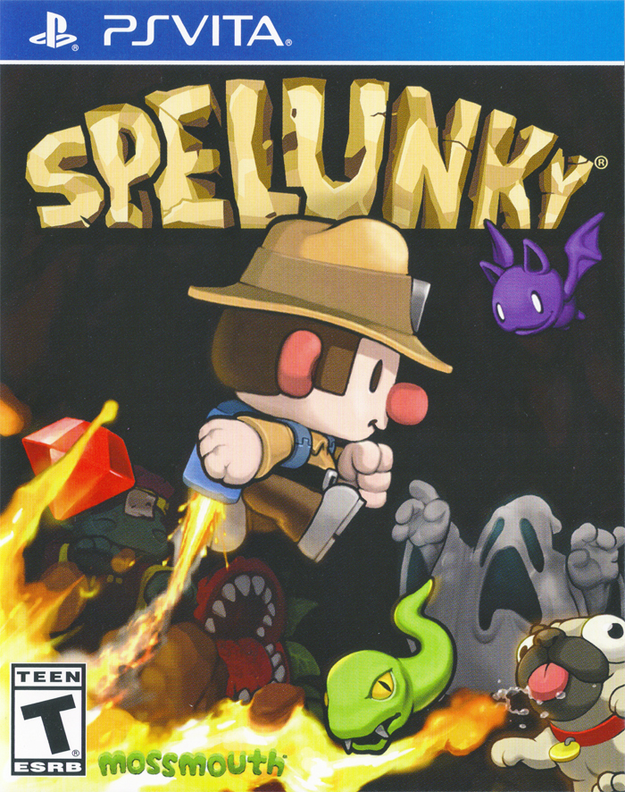 The coverart image of Spelunky