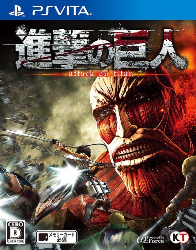 The coverart image of Attack on Titan