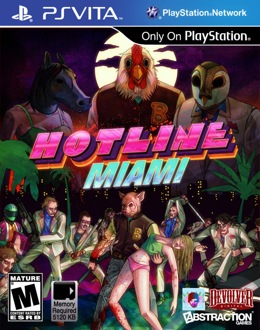 The coverart image of Hotline Miami