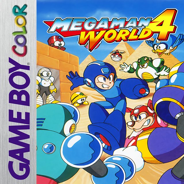 The coverart image of Mega Man World 4 DX