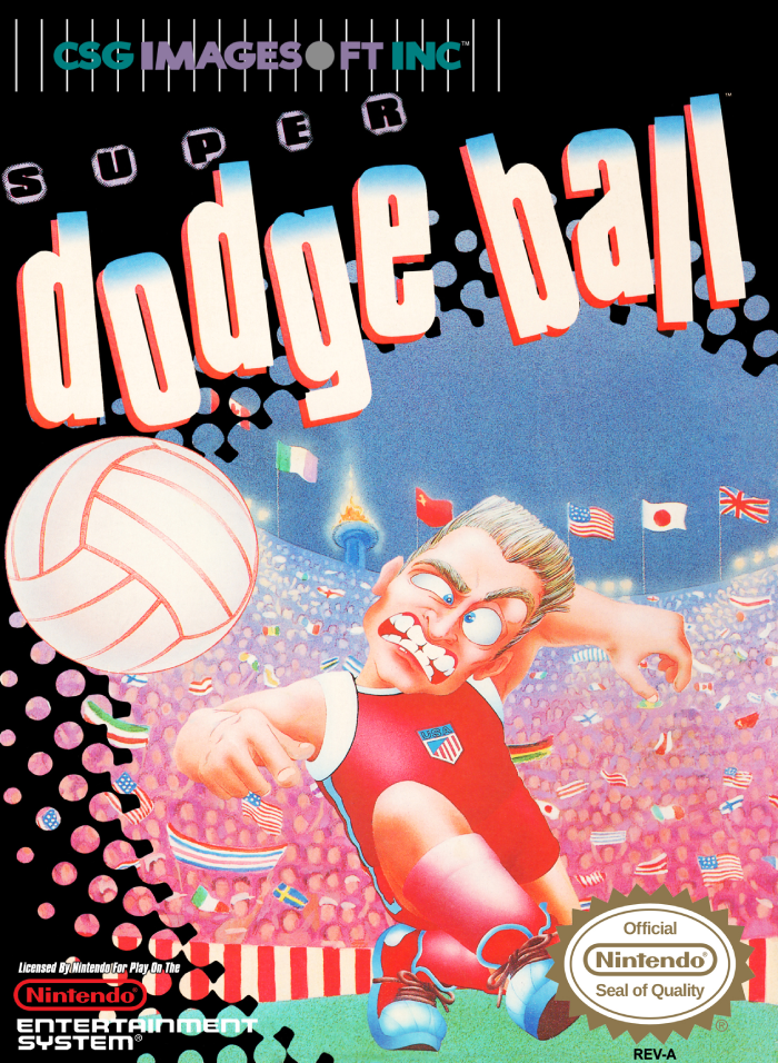 The coverart image of Super Dodge Ball
