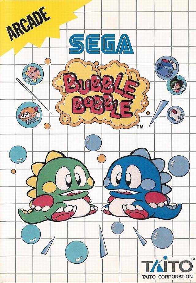 The coverart image of Bubble Bobble