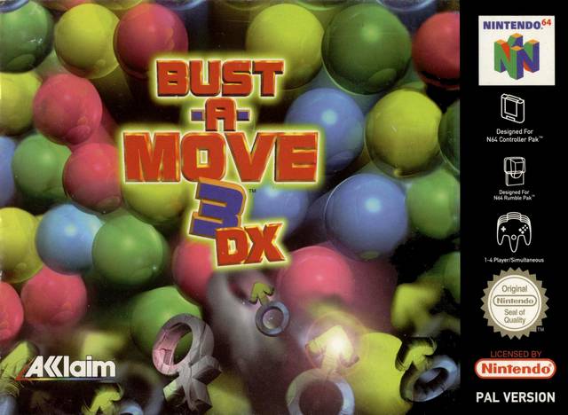 The coverart image of Bust-A-Move 3 DX