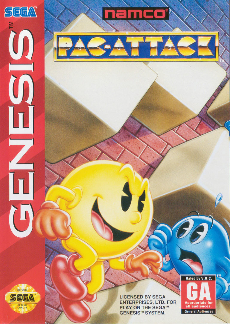 The coverart image of Pac-Attack