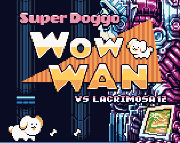 The coverart image of Super Doggo Wow Wan