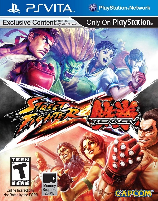The coverart image of Street Fighter X Tekken