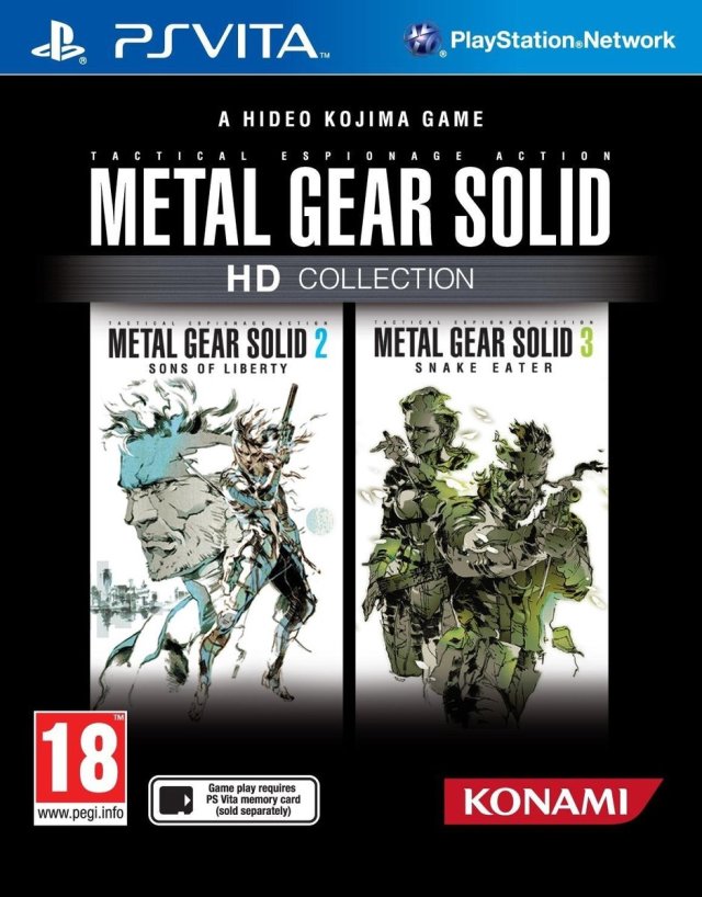 The coverart image of Metal Gear Solid HD Collection