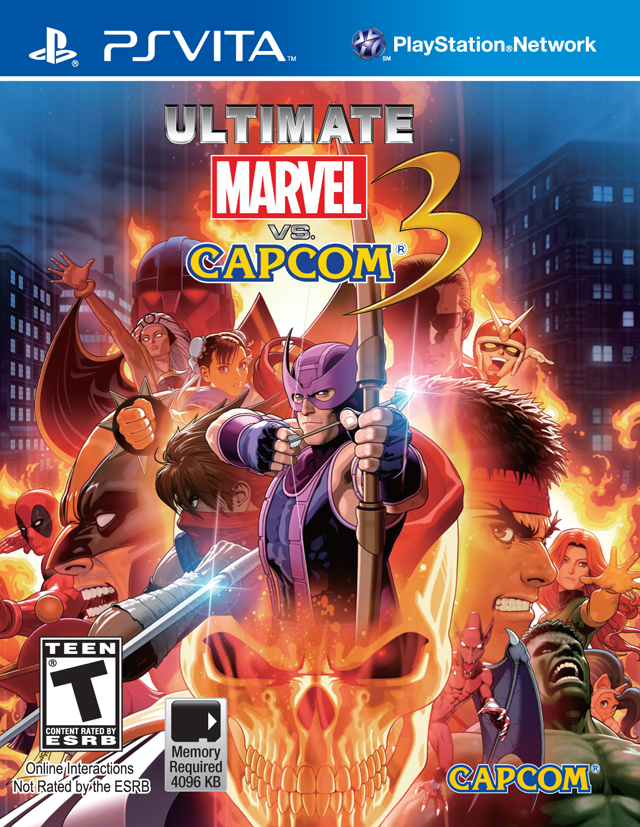 The coverart image of Ultimate Marvel vs. Capcom 3