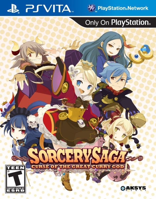 The coverart image of Sorcery Saga: Curse of the Great Curry God