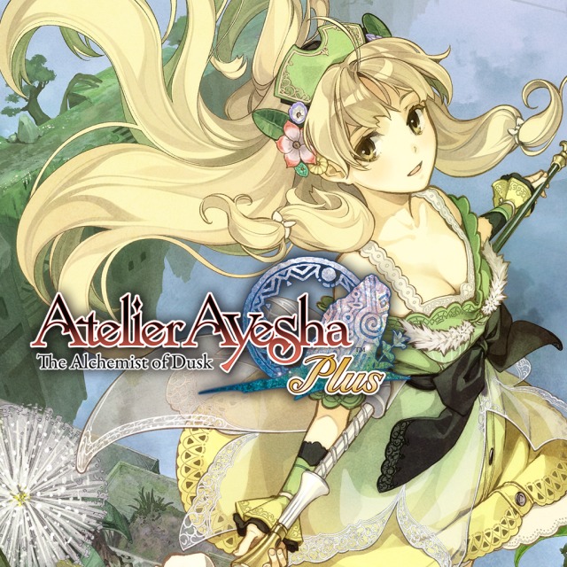 The coverart image of Atelier Ayesha Plus: The Alchemist of Dusk