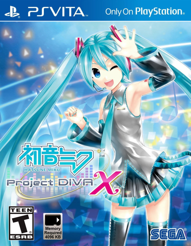 The coverart image of Hatsune Miku: Project Diva X
