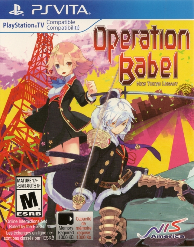 The coverart image of Operation Babel: New Tokyo Legacy