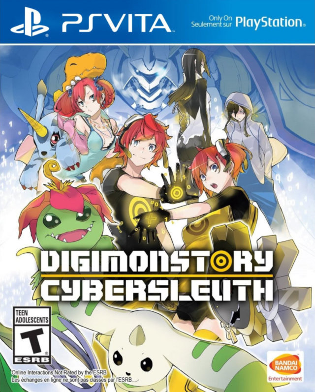 The coverart image of Digimon Story Cyber Sleuth