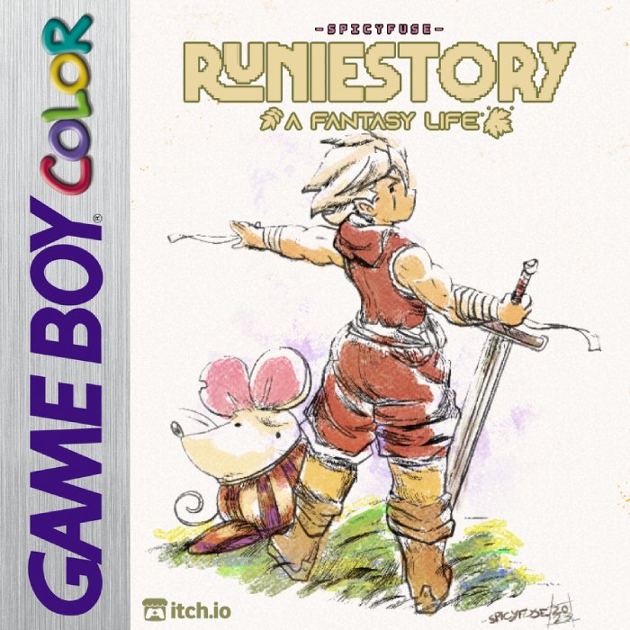 The coverart image of RunieStory