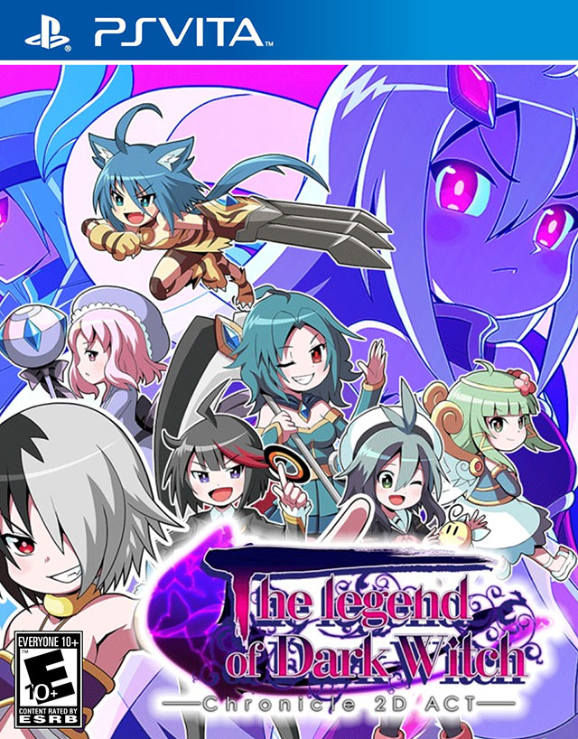 The coverart image of The Legend of Dark Witch