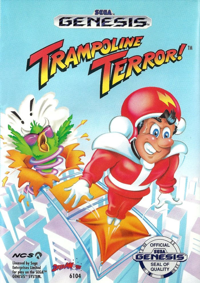 The coverart image of Trampoline Terror!