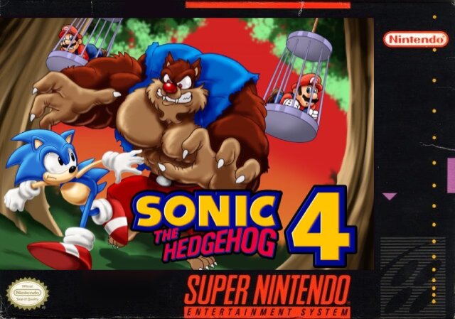 The coverart image of Sonic The Hedgehog 4