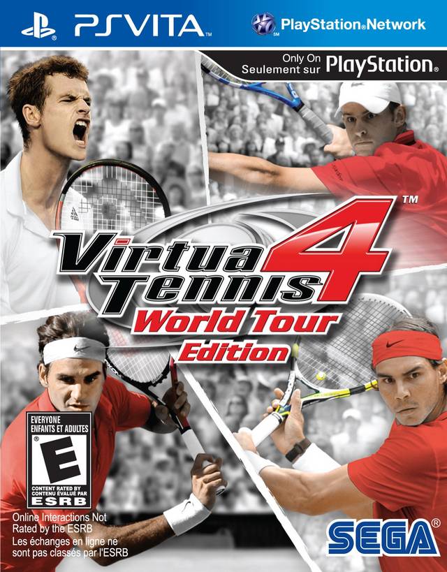 The coverart image of Virtua Tennis 4: World Tour Edition