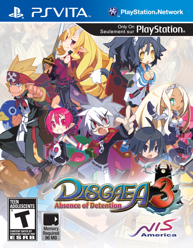 The coverart image of Disgaea 3: Absence of Detention