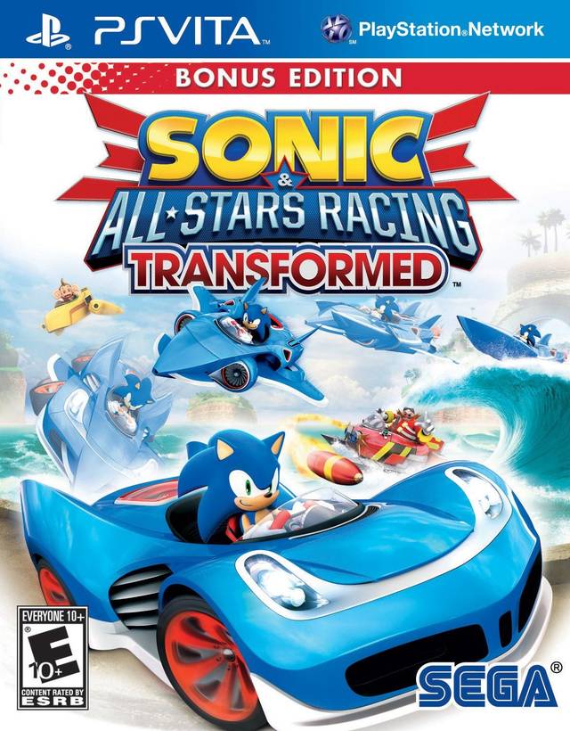 The coverart image of Sonic & All-Stars Racing Transformed