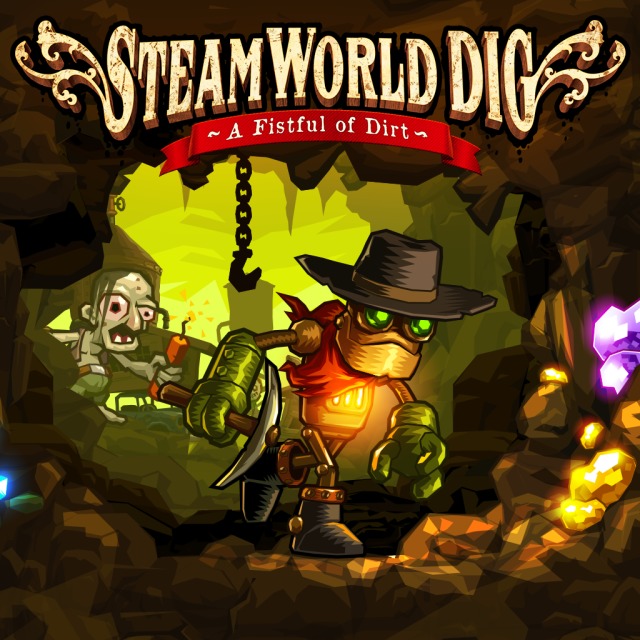 The coverart image of SteamWorld Dig