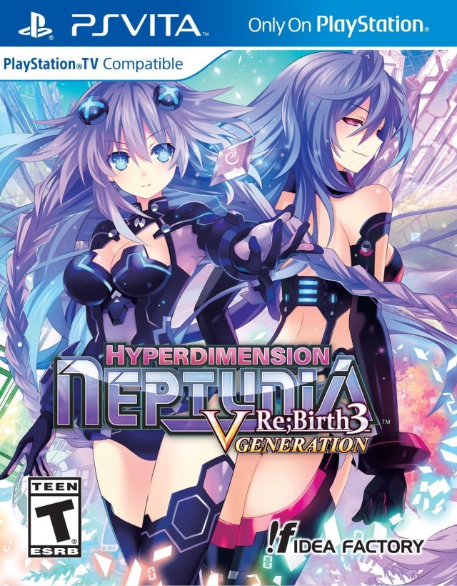The coverart image of Hyperdimension Neptunia Re;Birth3: V Generation