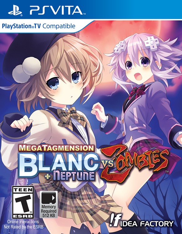 The coverart image of MegaTagmension Blanc + Neptune vs. Zombies