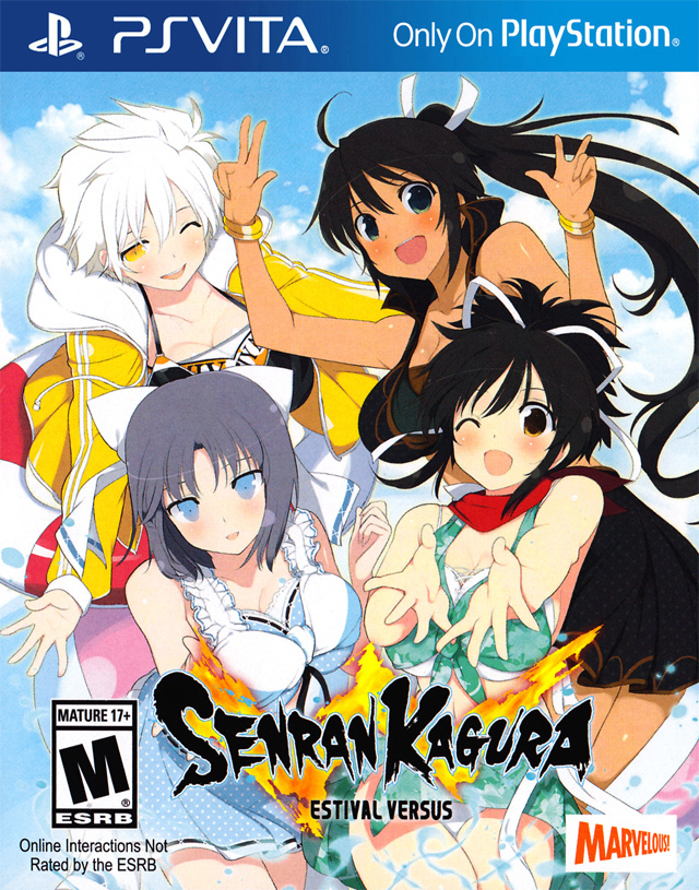 The coverart image of Senran Kagura: Estival Versus (18+ Nude Patch)