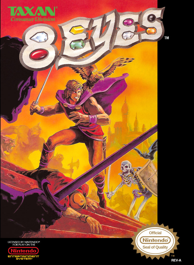 The coverart image of 8 Eyes