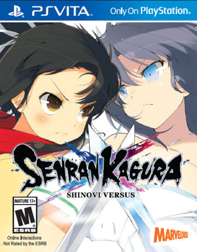 The coverart image of Senran Kagura Shinovi Versus